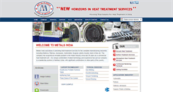 Desktop Screenshot of metalsindia.com